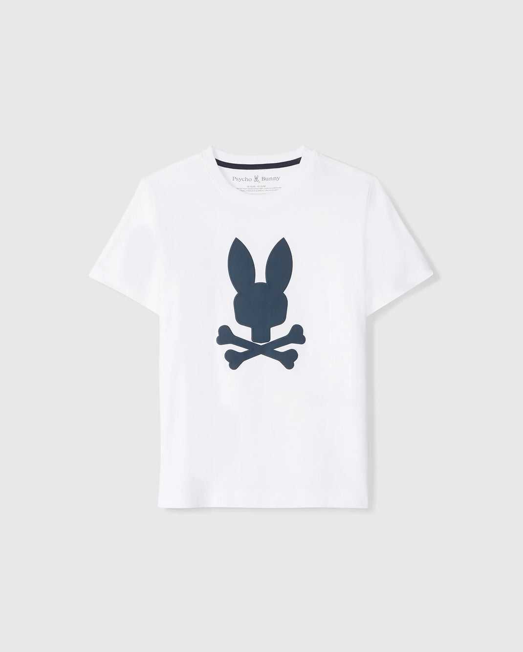 T Shirt Graphique Psycho Bunny Houston Graphic Tee Blanche Enfant | LYZ-39445546